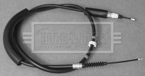 Borg & Beck BKB3282 - Cable, parking brake car-mod.net