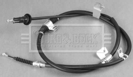Borg & Beck BKB3749 - Cable, parking brake car-mod.net