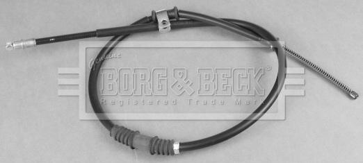 Borg & Beck BKB2093 - Cable, parking brake car-mod.net