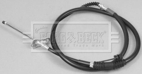 Borg & Beck BKB2815 - Cable, parking brake car-mod.net