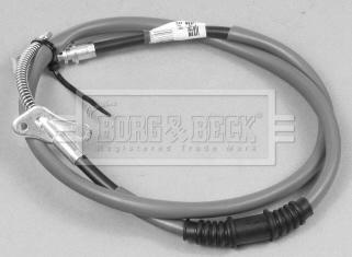 Borg & Beck BKB2813 - Cable, parking brake car-mod.net