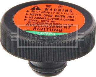 Borg & Beck BRC161 - Sealing Cap, radiator car-mod.net