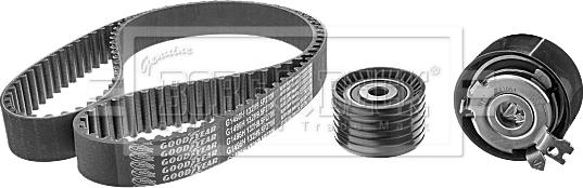 Borg & Beck BTK1005 - Timing Belt Set car-mod.net