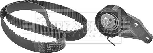 Borg & Beck BTK1011 - Timing Belt Set car-mod.net