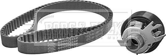 Borg & Beck BTK1022 - Timing Belt Set car-mod.net