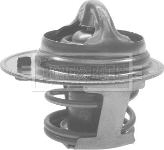 Borg & Beck BTS116.80 - Coolant thermostat / housing car-mod.net