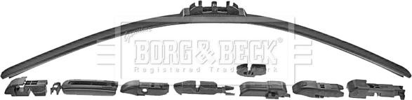 Borg & Beck BW24F.10 - Wiper Blade car-mod.net