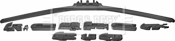 Borg & Beck BW21F - Wiper Blade car-mod.net