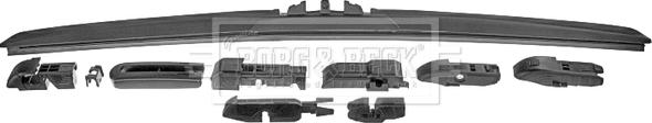 Borg & Beck BW21H - Wiper Blade car-mod.net