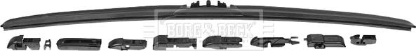 Borg & Beck BW28H - Wiper Blade car-mod.net