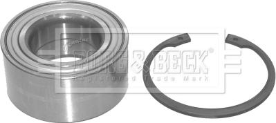 Borg & Beck BWK376 - Bearing Kit, wheel hub car-mod.net
