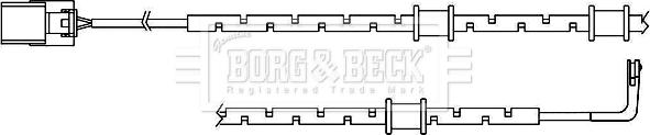 Borg & Beck BWL3098 - Warning Contact, brake pad wear car-mod.net