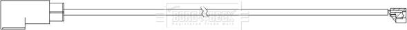 Borg & Beck BWL3109 - Warning Contact, brake pad wear car-mod.net