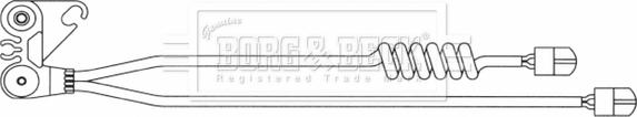 Borg & Beck BWL33077 - Warning Contact, brake pad wear car-mod.net