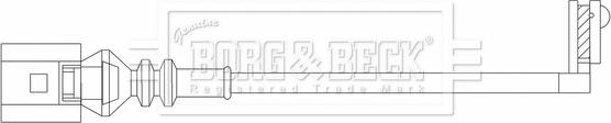 Borg & Beck BWL3218 - Warning Contact, brake pad wear car-mod.net