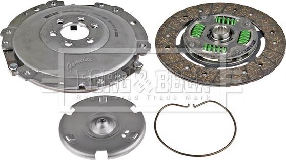Borg & Beck HK6537 - Clutch Kit car-mod.net