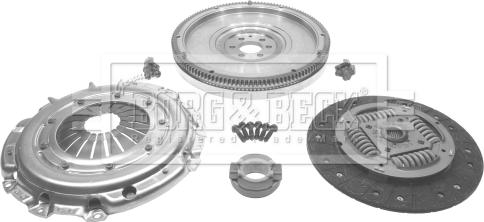 Borg & Beck HKF1038 - Conversion Set, clutch car-mod.net