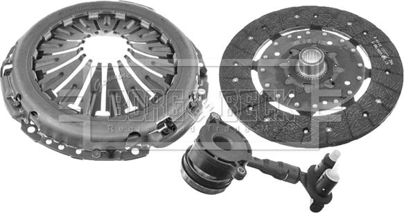 Borg & Beck HKT1567 - Clutch Kit car-mod.net