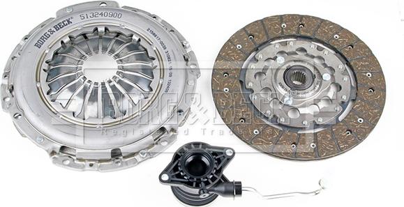 Borg & Beck HKT1601 - Clutch Kit car-mod.net