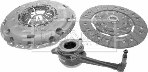 Borg & Beck HKT1259 - Clutch Kit car-mod.net