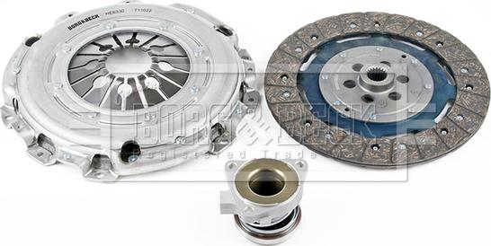 Borg & Beck HKT1264 - Clutch Kit car-mod.net