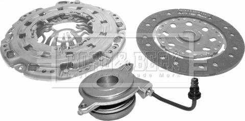 Borg & Beck HKT1281 - Clutch Kit car-mod.net