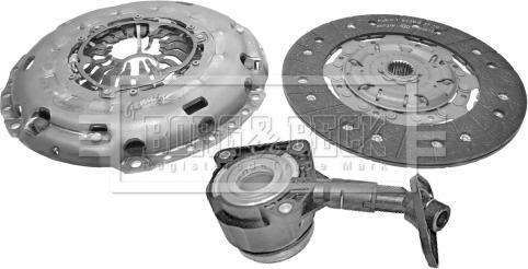 Borg & Beck HKT1236 - Clutch Kit car-mod.net