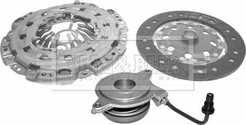 Borg & Beck HKT1278 - Clutch Kit car-mod.net
