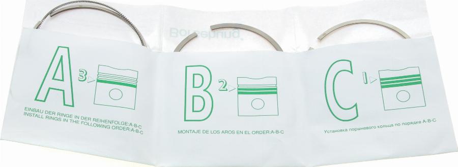 Borsehung B19045 - Piston Ring Kit car-mod.net