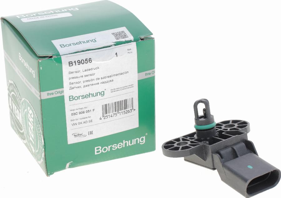 Borsehung B19056 - Sensor, boost pressure car-mod.net