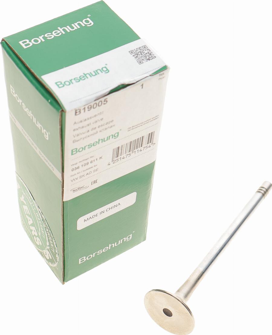 Borsehung B19005 - Outlet valve car-mod.net