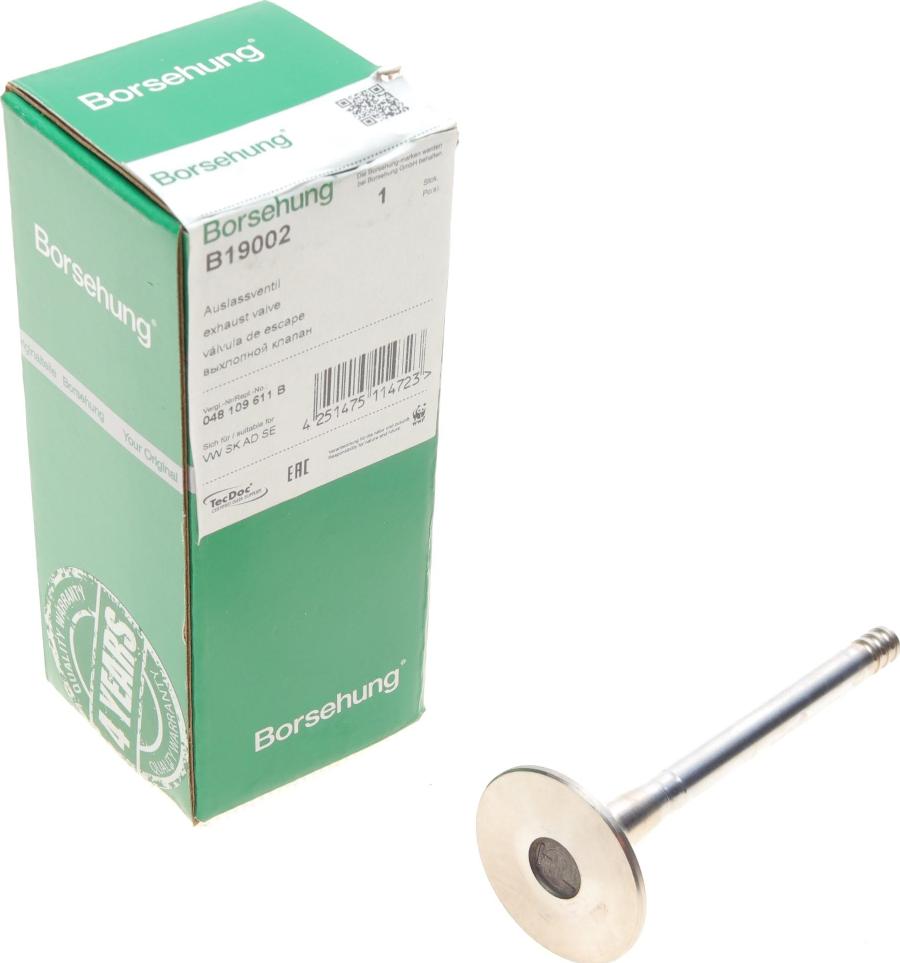 Borsehung B19002 - Outlet valve car-mod.net