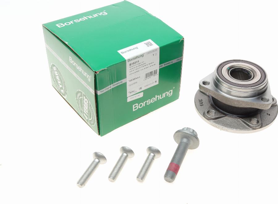 Borsehung B19311 - Bearing Kit, wheel hub car-mod.net