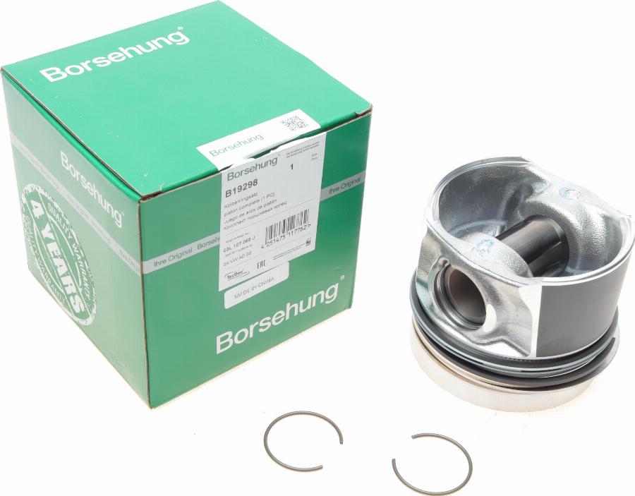 Borsehung B19298 - Piston Ring Kit car-mod.net