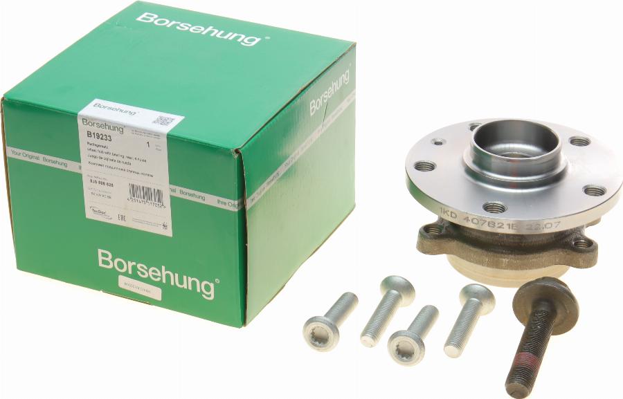 Borsehung B19233 - Bearing Kit, wheel hub car-mod.net