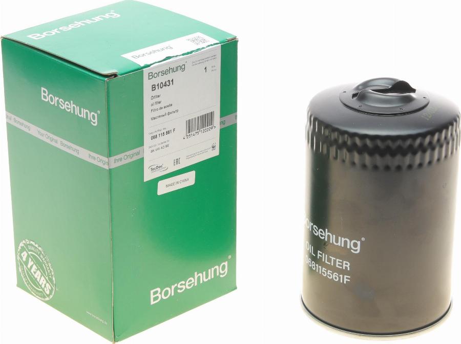 Borsehung B10431 - Oil Filter car-mod.net