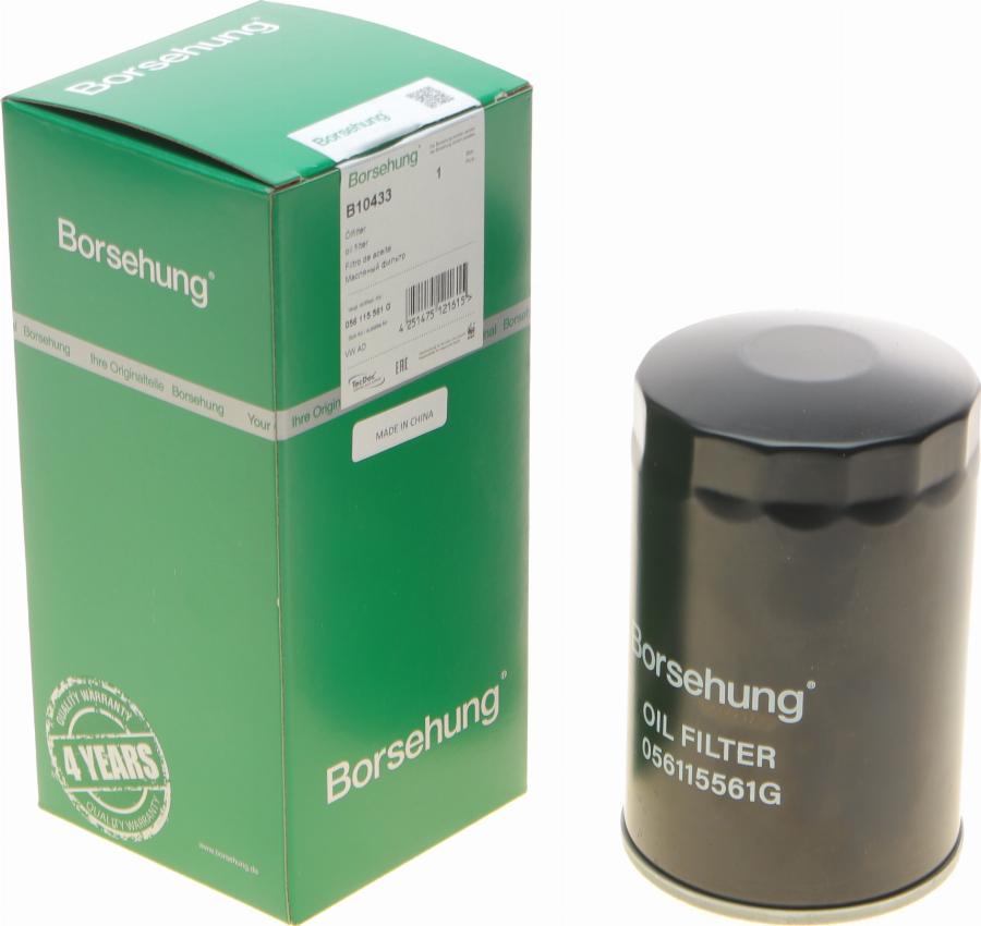 Borsehung B10433 - Oil Filter car-mod.net