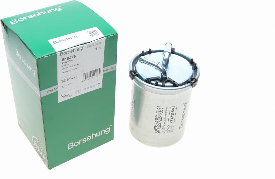 Borsehung B10475 - Fuel filter car-mod.net