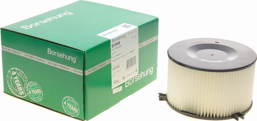 Borsehung B10549 - Filter, interior air car-mod.net