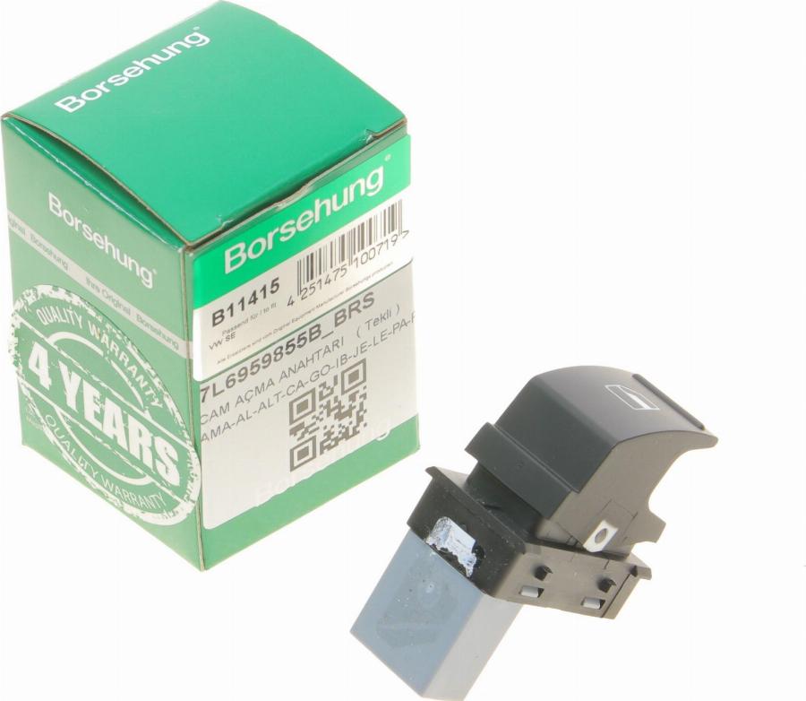 Borsehung B11415 - Switch, window regulator car-mod.net