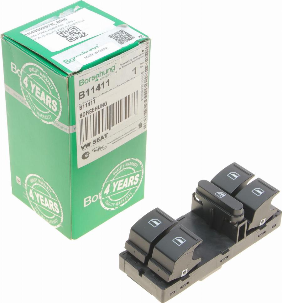 Borsehung B11411 - Switch, window regulator car-mod.net