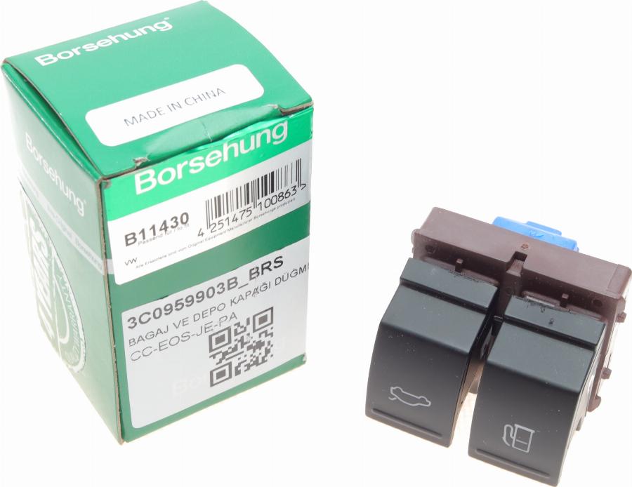 Borsehung B11430 - Switch, tank cap unlock car-mod.net