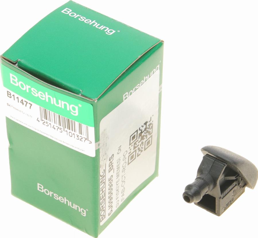 Borsehung B11477 - Washer Fluid Jet, windscreen car-mod.net
