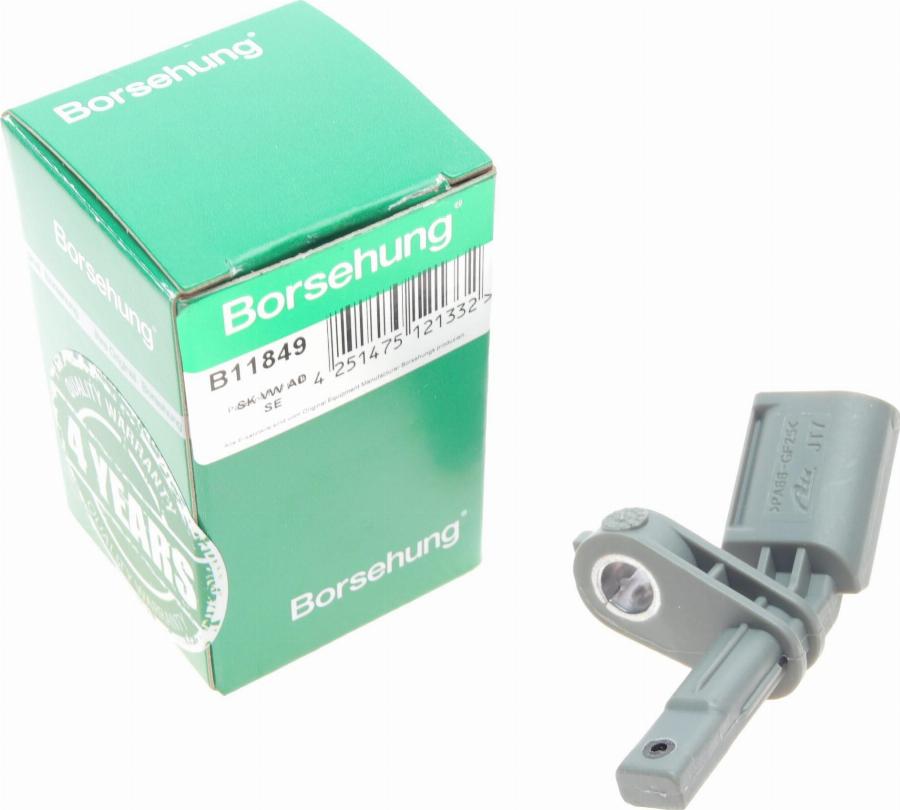 Borsehung B11849 - ABS sensor, wheel speed car-mod.net