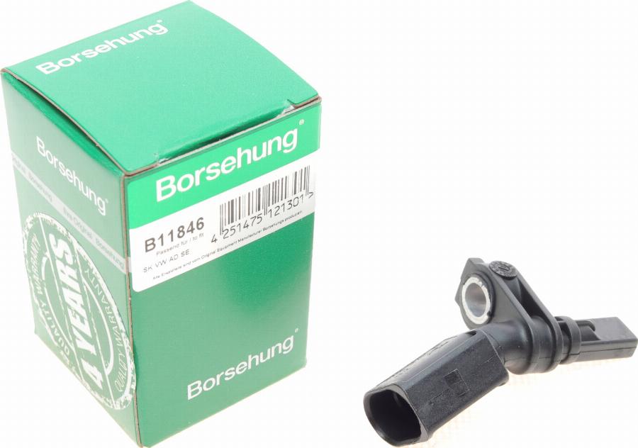Borsehung B11846 - ABS sensor, wheel speed car-mod.net