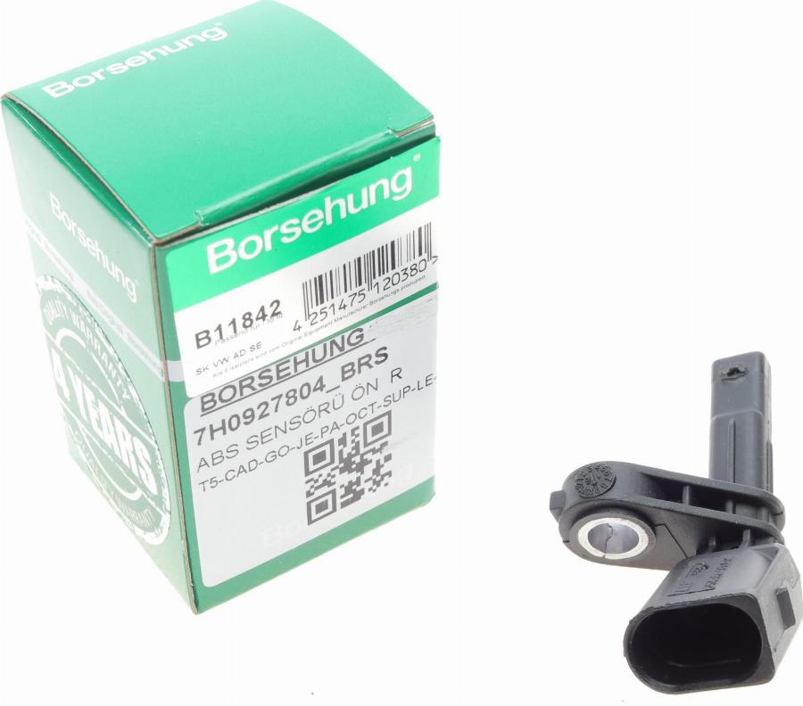 Borsehung B11842 - ABS sensor, wheel speed car-mod.net
