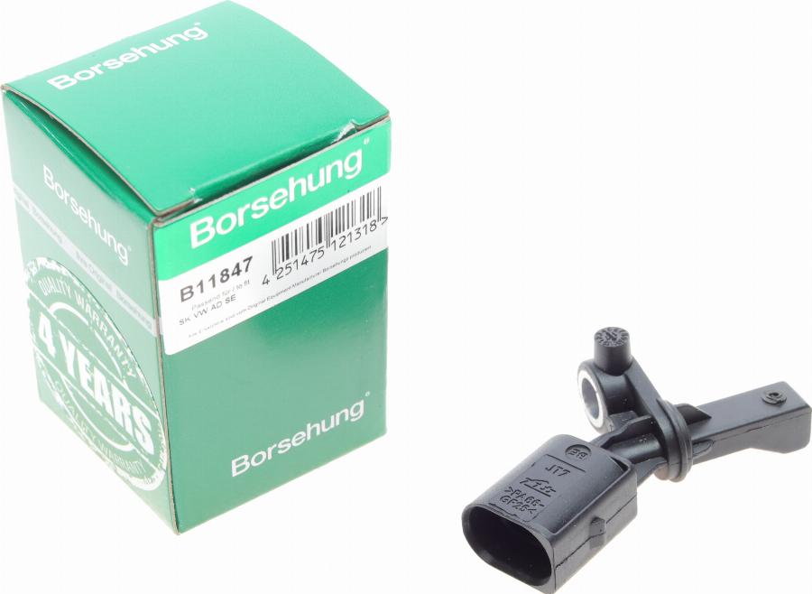 Borsehung B11847 - ABS sensor, wheel speed car-mod.net