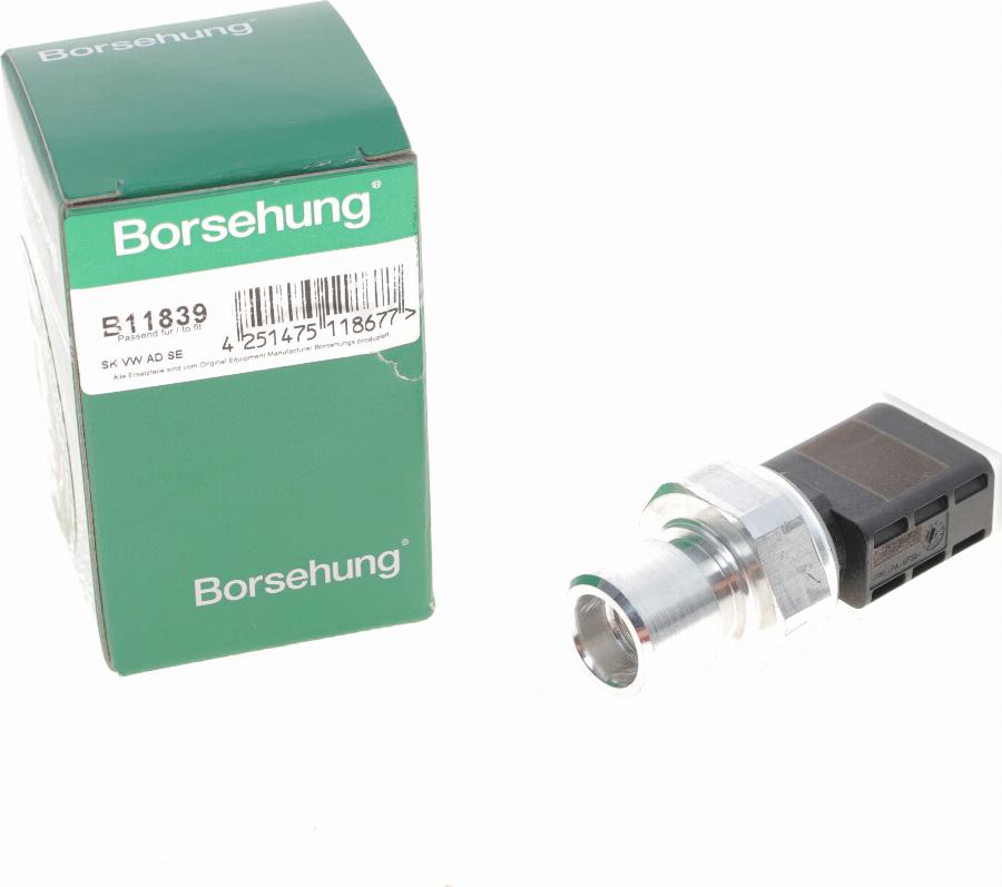 Borsehung B11839 - Pressure Switch, air conditioning car-mod.net