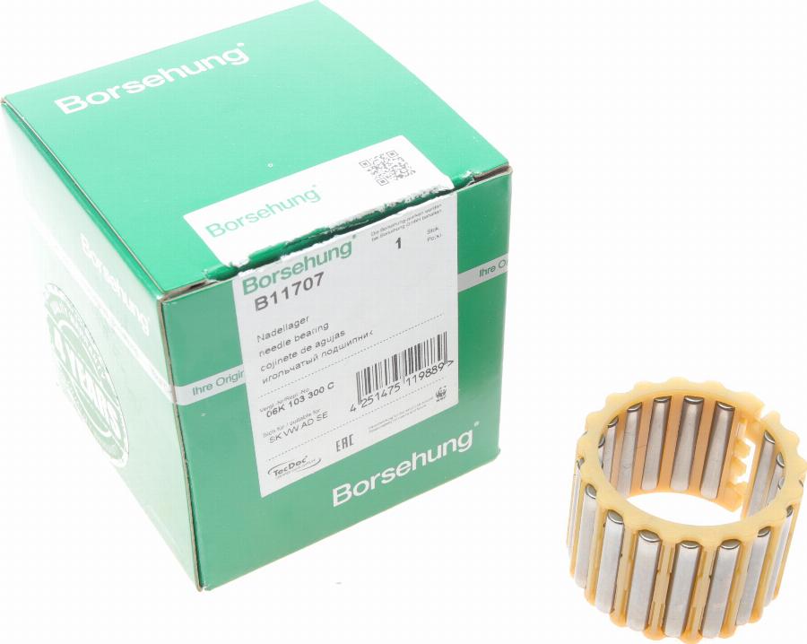 Borsehung B11707 - Bearing, balance shaft car-mod.net