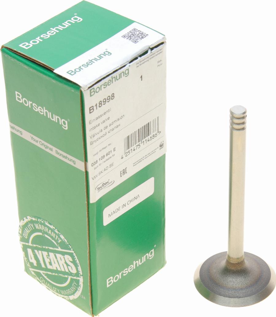 Borsehung B18998 - Inlet Valve car-mod.net